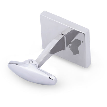 Jarrah Wood Rectangular Cufflinks