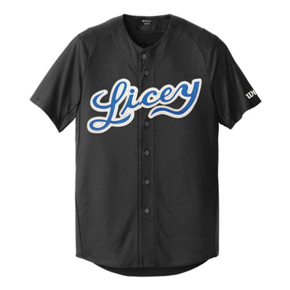 2024 Tigres del Licey Authentic Wilson Jersey - Black