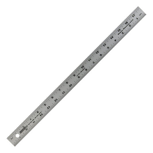 Johnson Level & Tool J118 Aluminum Rule, 18", Silver, 1 Rule