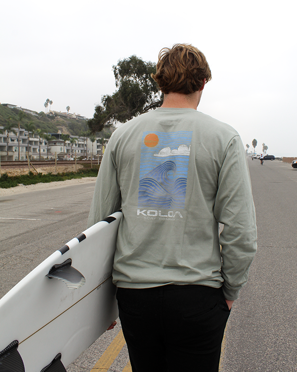 Koloa Big Wave Long Sleeve T-Shirt