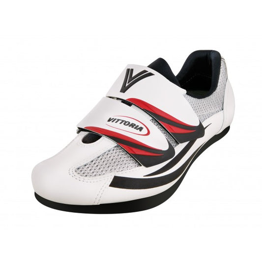 Vittoria Kid Junior Cycling Shoes (White/Black/Red) EU 37