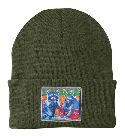 Junk Food Bandits Raccoon Beanie