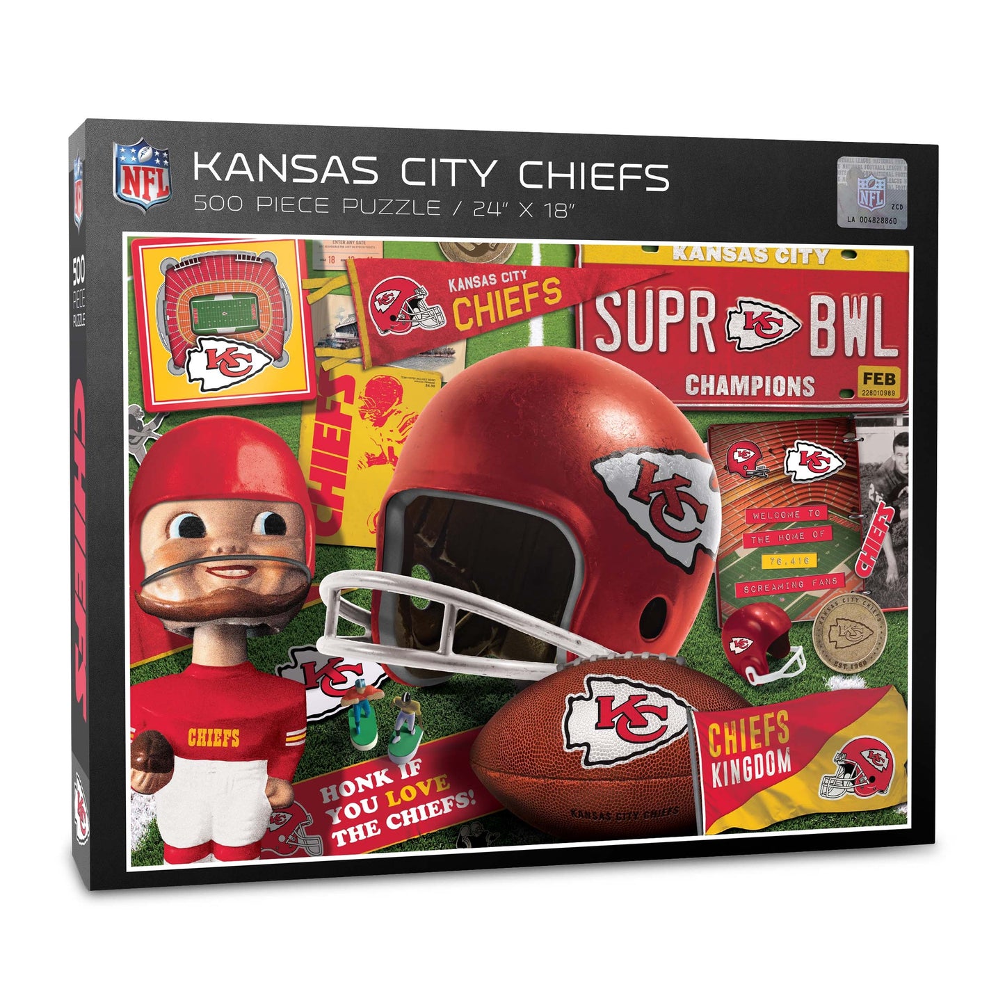 Retro Bobblehead Puzzles