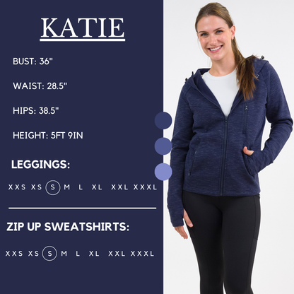 Rest Day Zip Up Sweatshirt | Navy