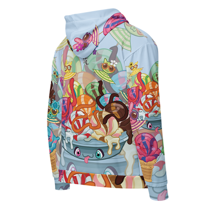Kawaii Universe - Cute Everything But The Sink Ice Cream Sundae Unisex Classic or Zip up Hoodie