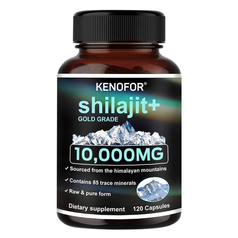 Himalaya Pure Shilajit Capsules – Enriched with Fulvic Acid & 85+ Trace Minerals