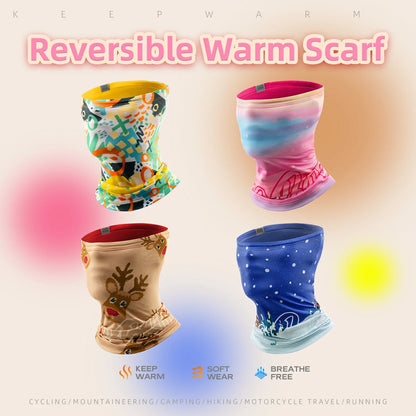 Kids Cycling Neck Gaiter Warm Double-Sided