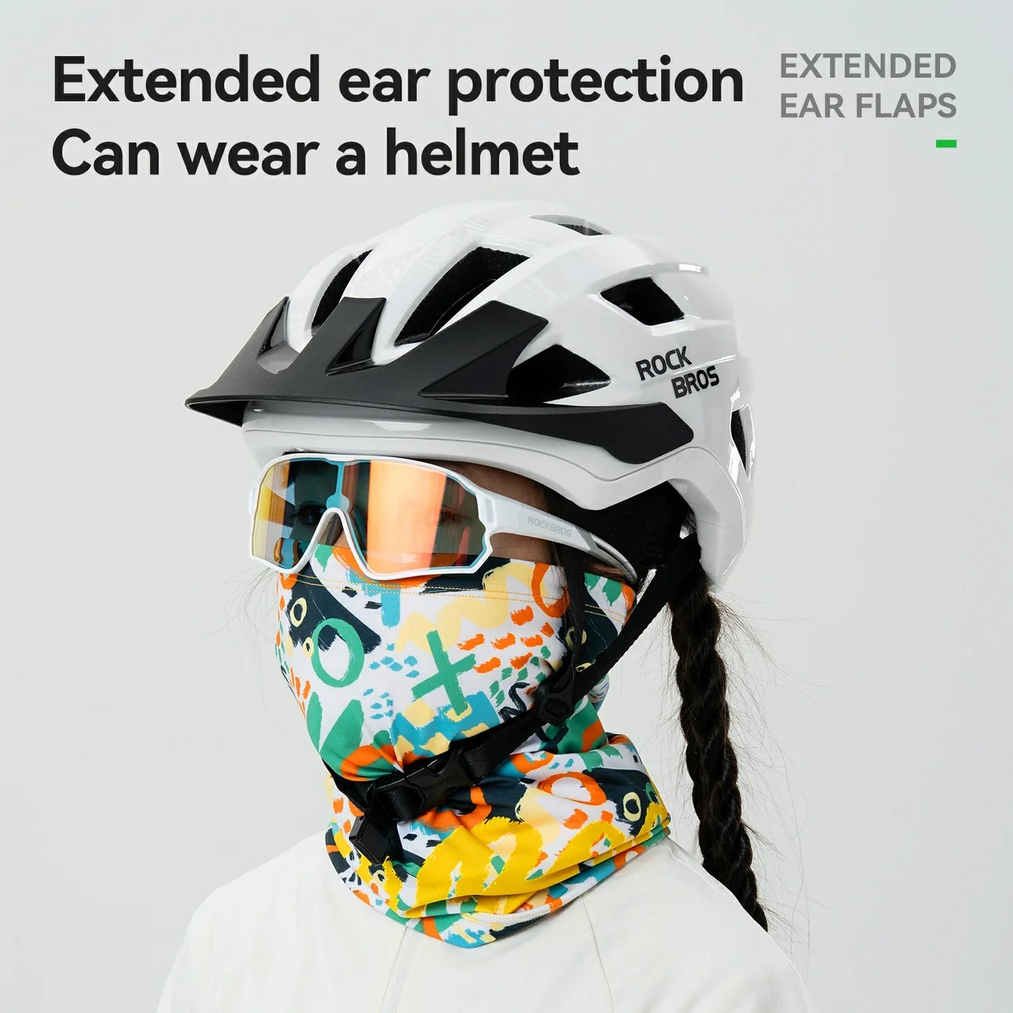 Kids Cycling Neck Gaiter Warm Double-Sided