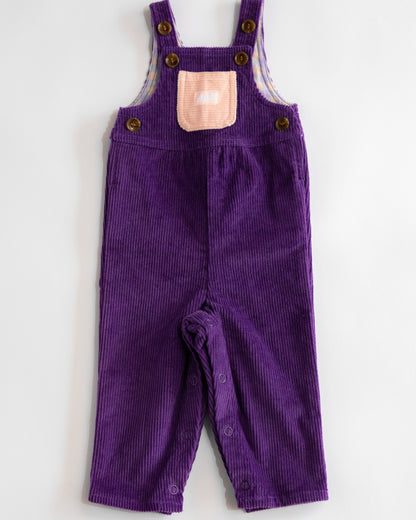 Kid's Overall (Plum/Powder Pink)
