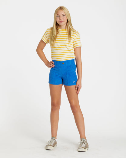 Kid's Terry Tee (Cream/Gold)