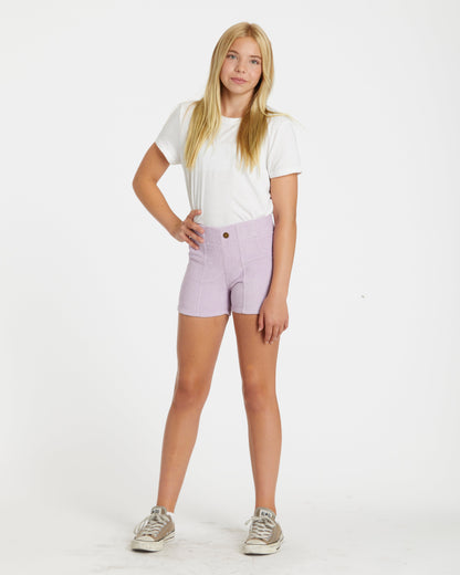 Kid's Short (Powder Purple)