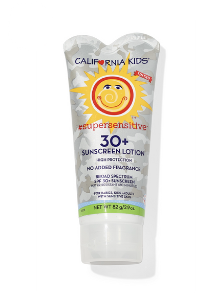 California Kids® #supersensitive™ Broad Spectrum SPF 30+ Sunscreen