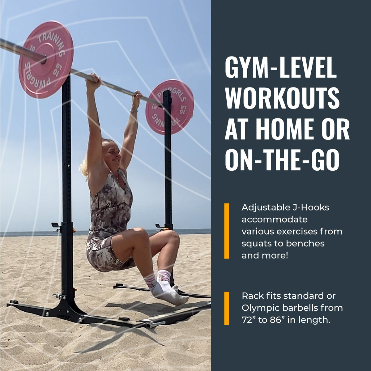 Verse® Agile Rack PRO — Folding and Portable