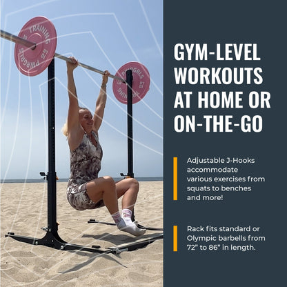 Verse® Agile Rack PRO — Folding and Portable