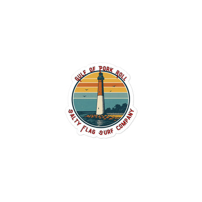 Gulf of Pork Roll stickers