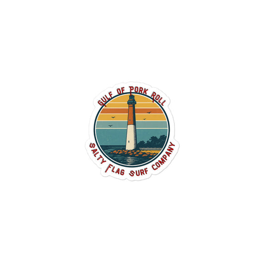 Gulf of Pork Roll stickers