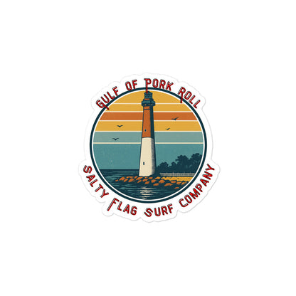 Gulf of Pork Roll stickers