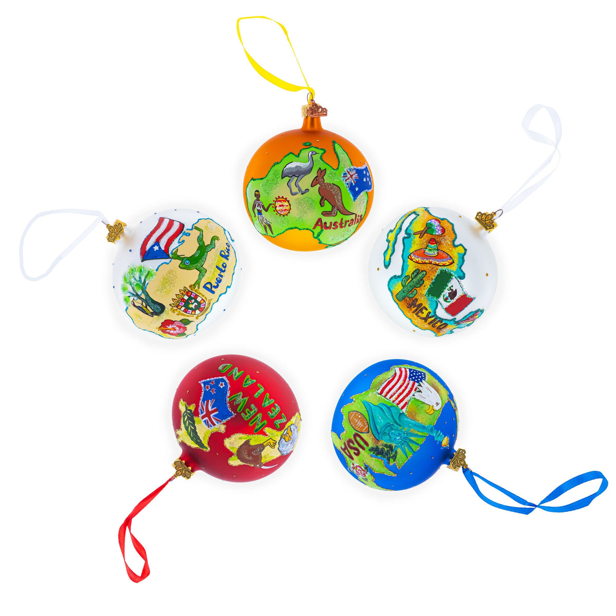 Deer Valley Ski Resort, Park City, Utah Glass Ball Christmas Ornament
