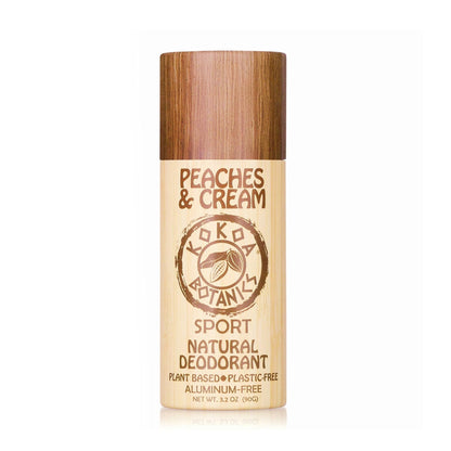 Peaches and Cream - Natural Deodorant - Organic - Aluminum-Free - Plastic-Free 3.2 oz