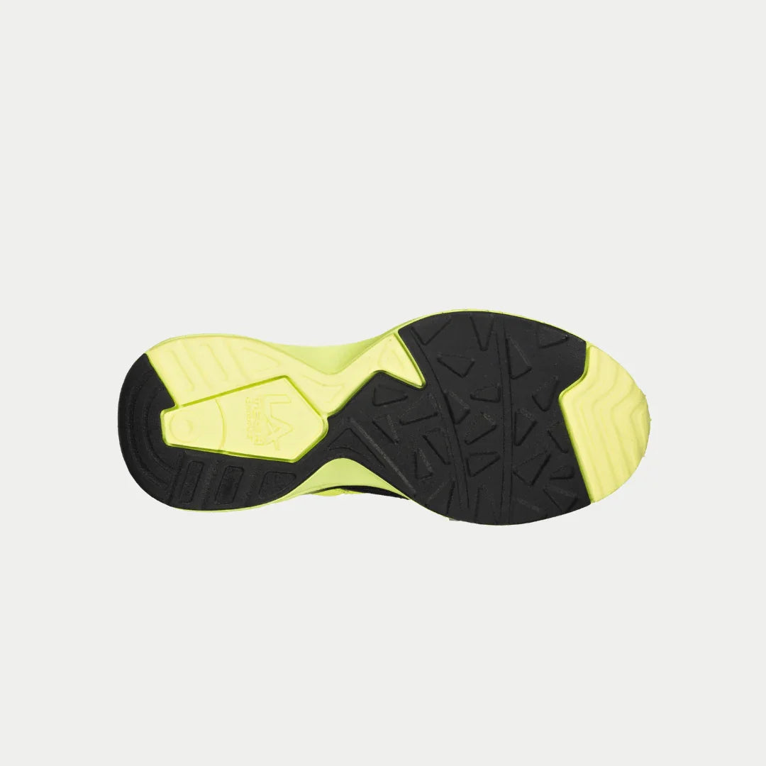 LA Gear Kids Catapult Light-Up x Glow Lowtop | Neon Yellow x Black - Triathlete Store