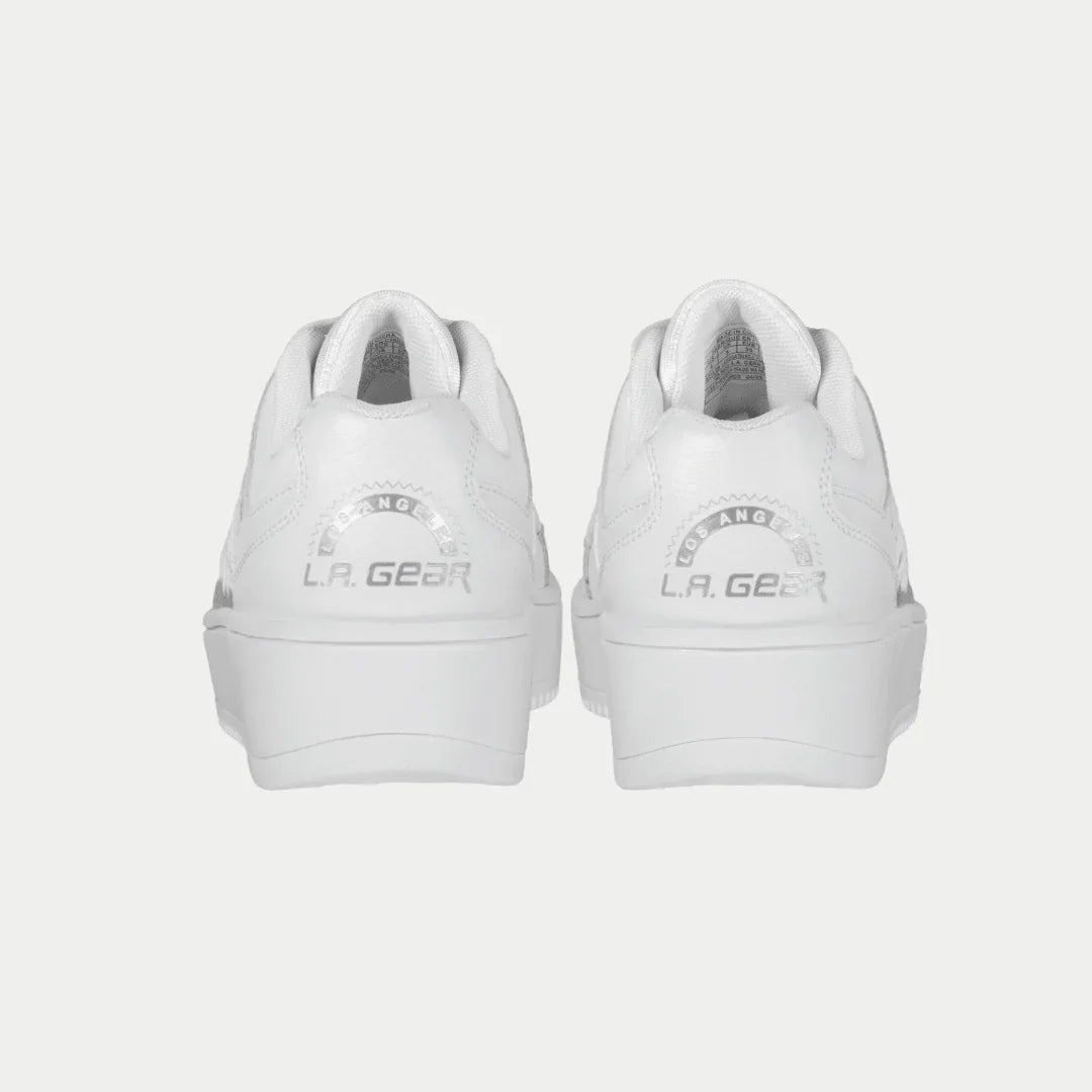 LA Gear Kids Flame Lowtop | White - Triathlete Store