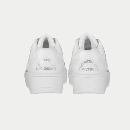 LA Gear Kids Flame Lowtop | White - Triathlete Store