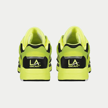 LA Gear Men's Catapult Light-Up x Glow Lowtop | Neon Yellow x Black