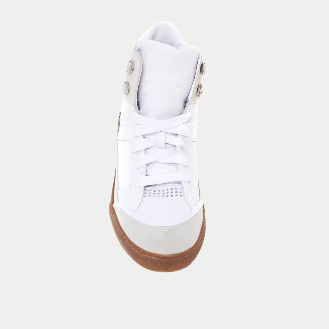 LA Gear Men's Court High Vintage Hightop | White