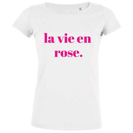 La Vie en Rose Women's Organic Tee
