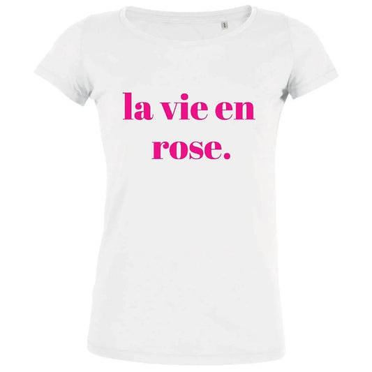 La Vie en Rose Women's Organic Tee
