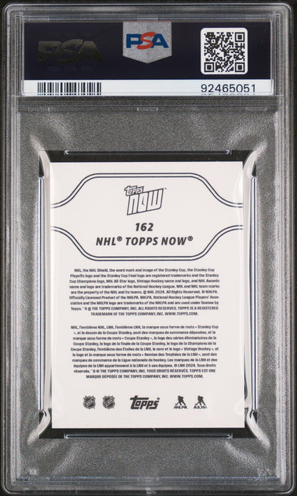 Graded 2023 Topps Now Ivan Fedotov #162 Stickers Rookie RC Hockey Card PSA 9 Mint