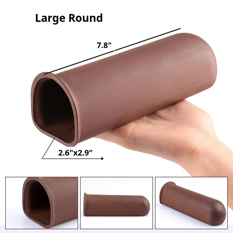 Terracotta Rounded Tunnel Caves