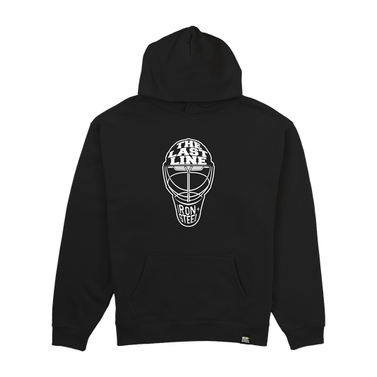 Last Line Goalie Helmet Hockey Midweight Hoodie