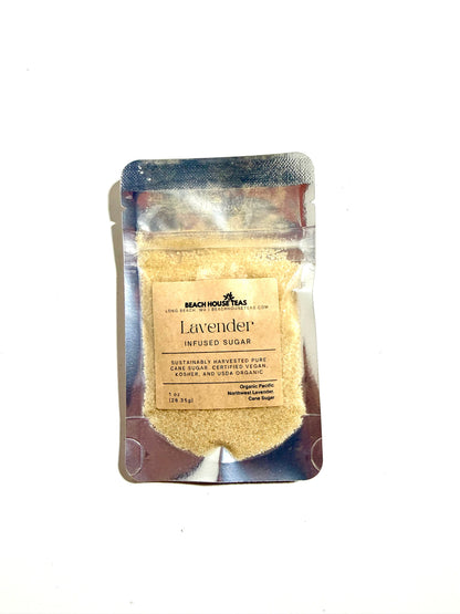 Lavender infused artisan culinary sugar