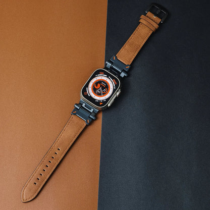 Genuine Leather Apple Watch Band Series 11/10/9/8/7/6/5/4/ SE / Ultra 1/2/3