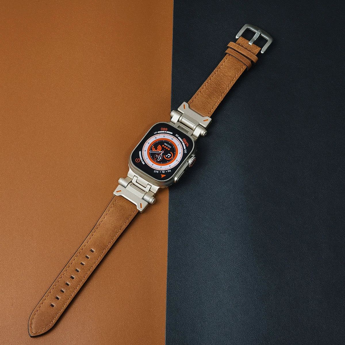 Genuine Leather Apple Watch Band Series 11/10/9/8/7/6/5/4/ SE / Ultra 1/2/3