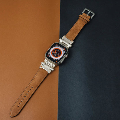 Genuine Leather Apple Watch Band Series 11/10/9/8/7/6/5/4/ SE / Ultra 1/2/3