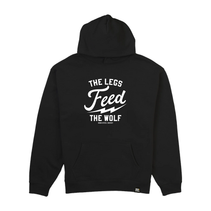 Legs Feed The Wolf Hockey Oversized Hoodie