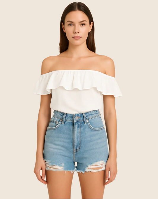 Leo Denim Shorts
