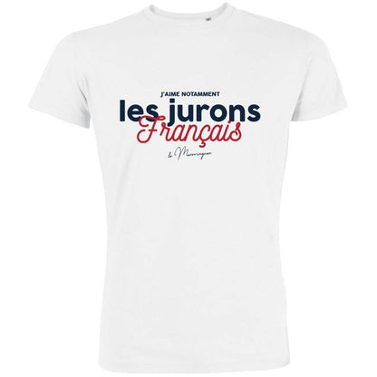 Les Jurons Français Men's Organic Tee (Navy)