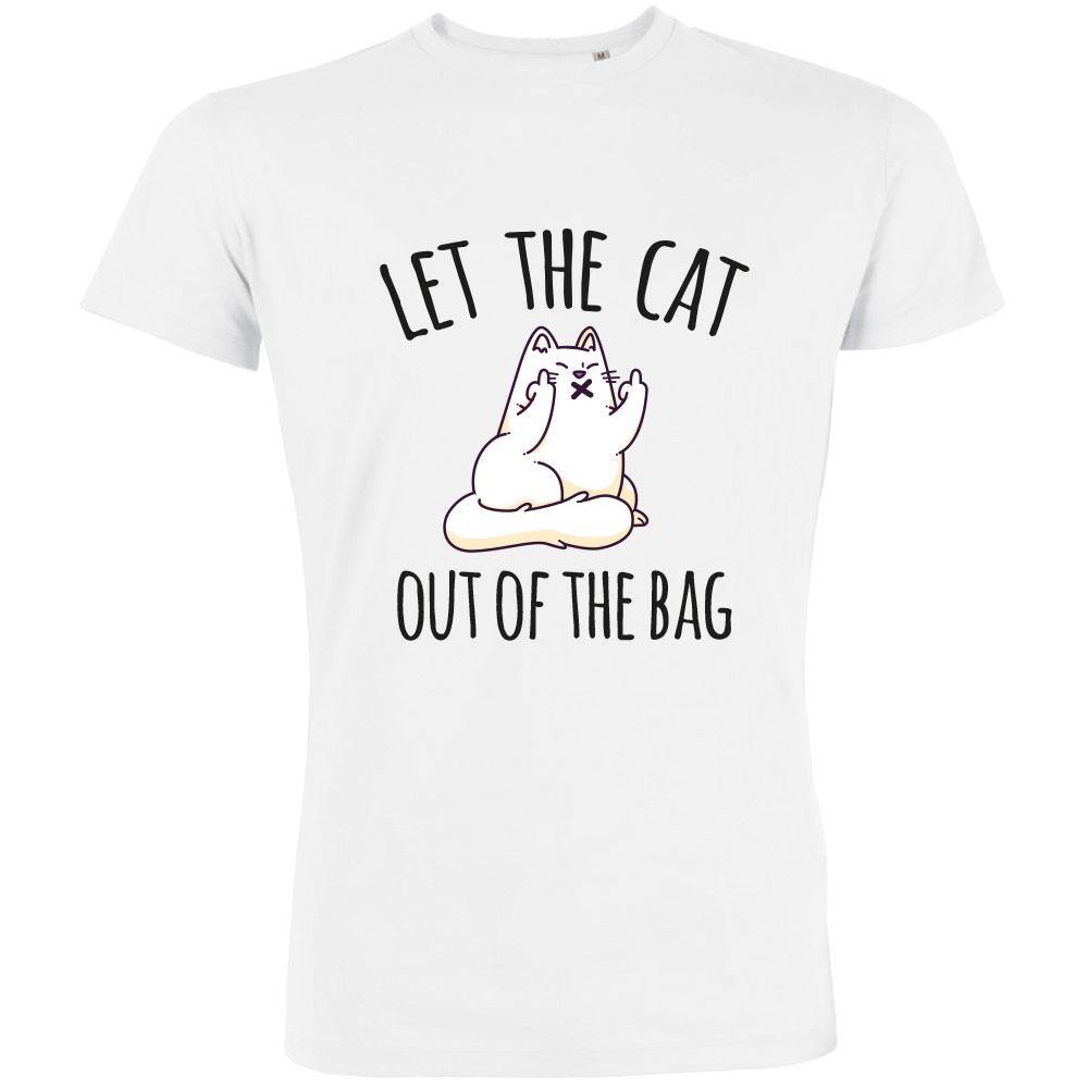 Let The Cat Out Of The Bag Men's Organic Tee