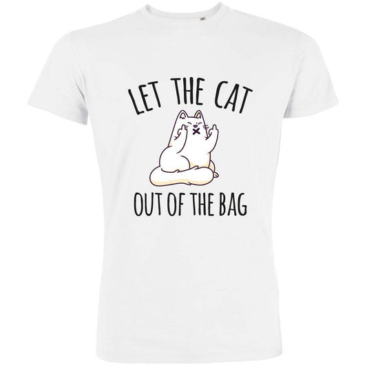 Let The Cat Out Of The Bag Men's Organic Tee