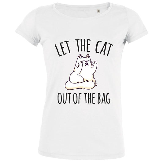 Let The Cat Out Of The Bag Women's Organic Tee