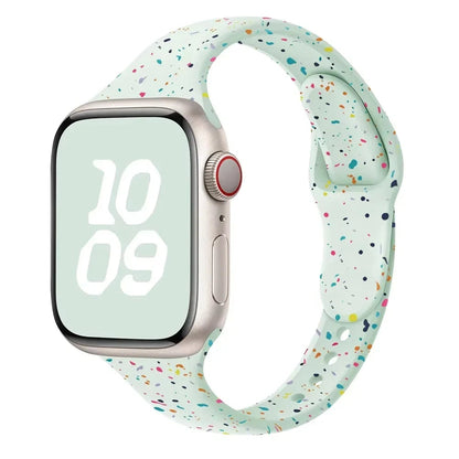 Slim Silicon Apple Watch Band-Strap