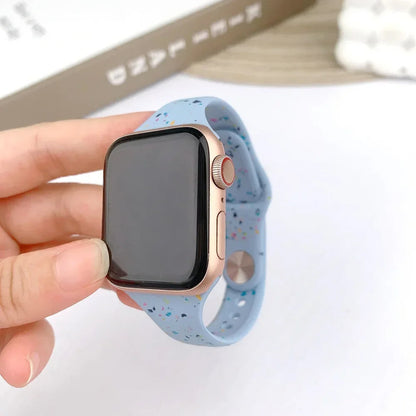 Slim Silicon Apple Watch Band-Strap