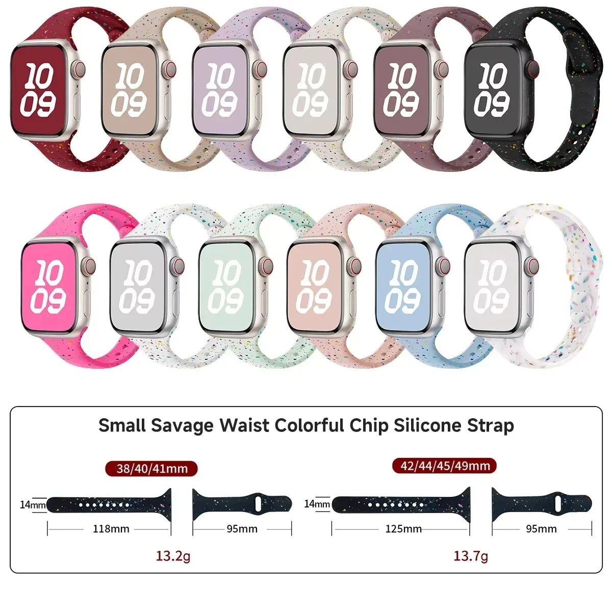 Slim Silicon Apple Watch Band-Strap