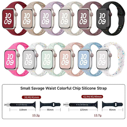 Slim Silicon Apple Watch Band-Strap