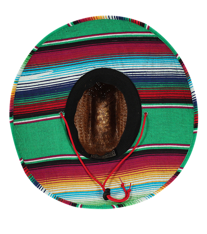 Mens Straw Lifeguard Hat - Underbrim Designs