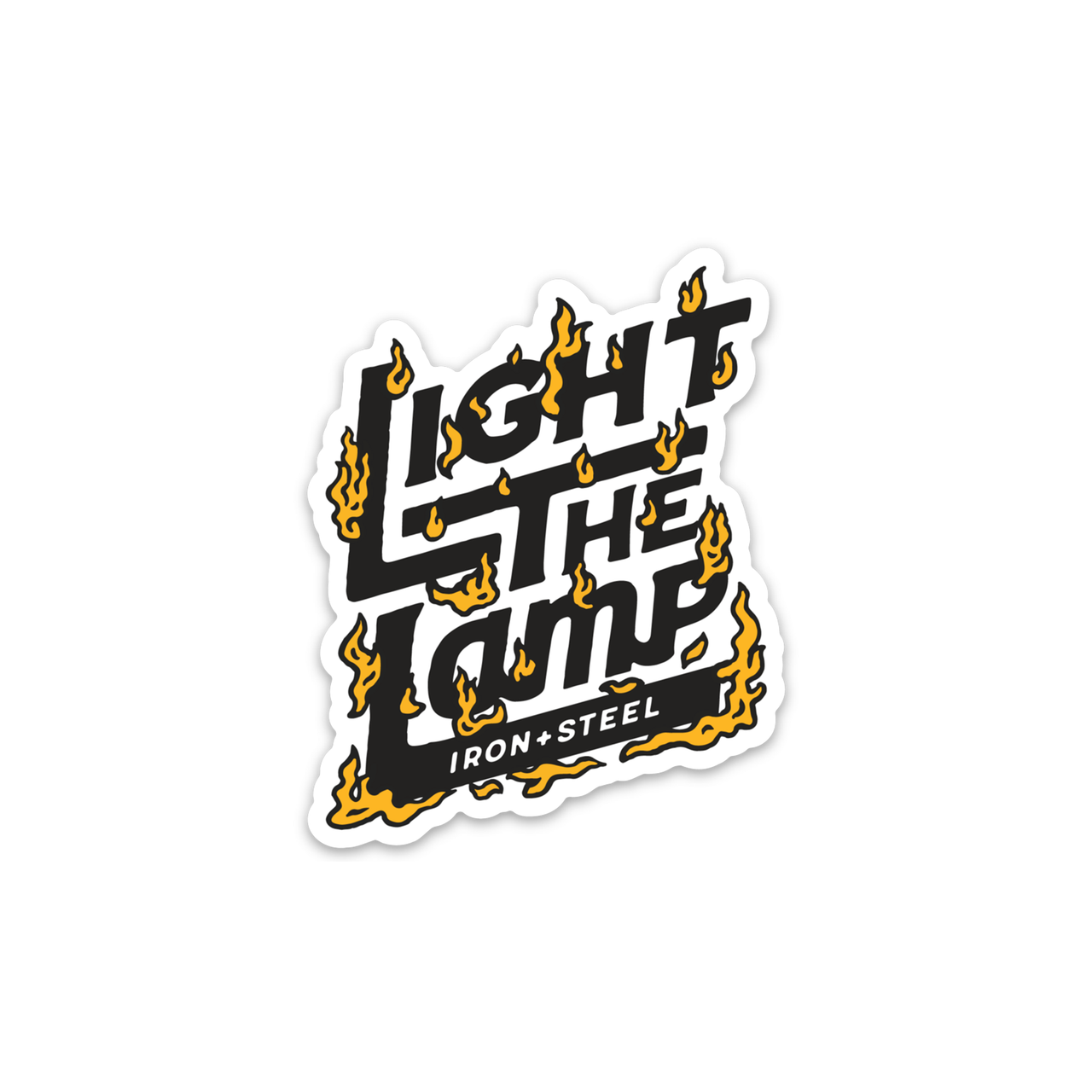 Light Lamp Hockey Sticker