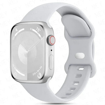 Silicone Apple Watch Band Series 11/10/9/8/7/6/5/4/ SE / Ultra 1/2/3